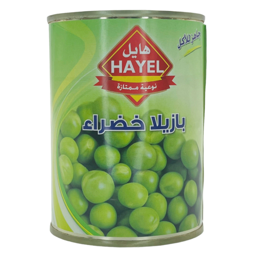 بازلاء خضراء هايل 400 جم 24x حبة