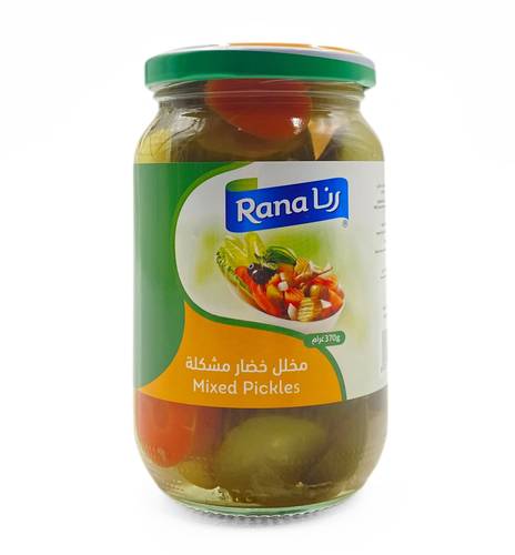 مخلل خضار مشكل رنا 370 جم 12x حبة