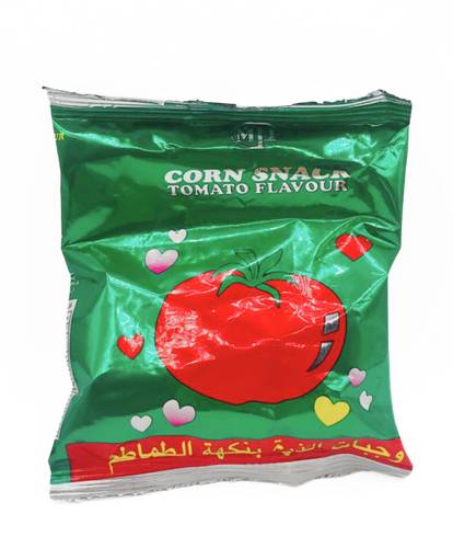 منتفخات الذرة بالطماطم زم زم 12 جم 6x كيس 30x حبة