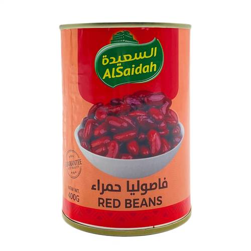 فاصولياء حمراء السعيدة 400 جم 24x حبة