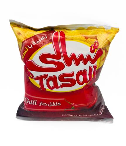 بطاطس بالفلفل الحار تسالي 12 جم 6x اكياس 21x حبة