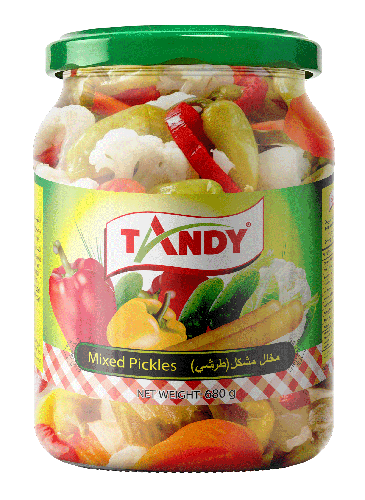 مخلل مشكل (طرشي) تاندي 680 جم 12x حبة