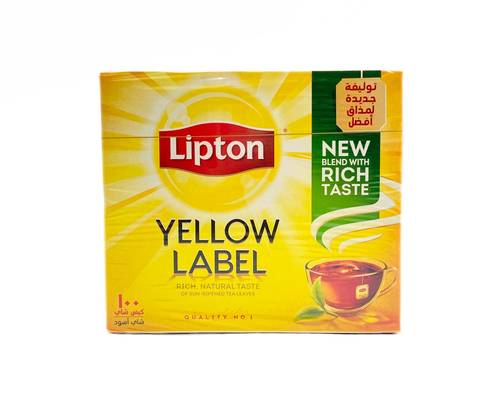 Lipton Yellow Label Tea 2g x 36 Packets x 100 Bags