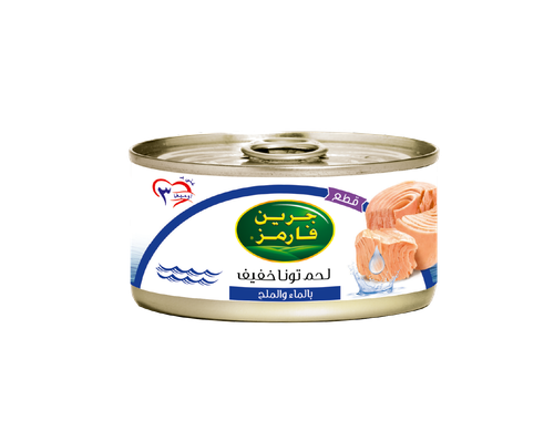 تونة خفيفة بالماء والملح جرين فارمز 160 جم 24x حبة