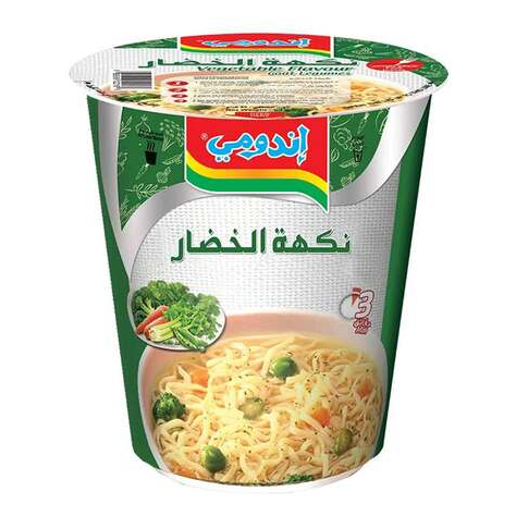اندومي اكواب بنكهة الخضار 60 جم 24x حبة