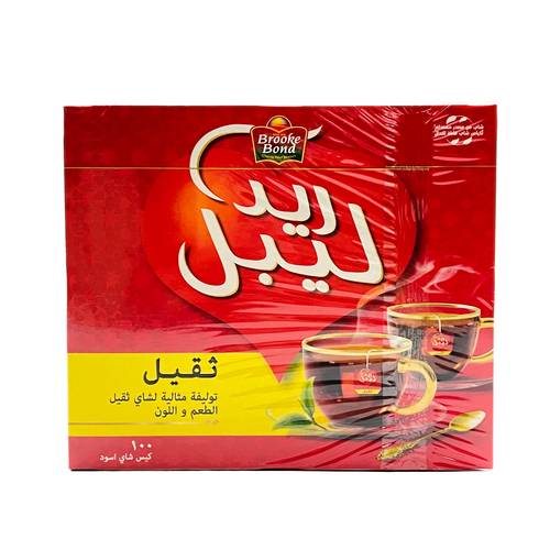 Brooke Bond Red Label Loose Black Tea 2g x 12 Packets x 100 Bags