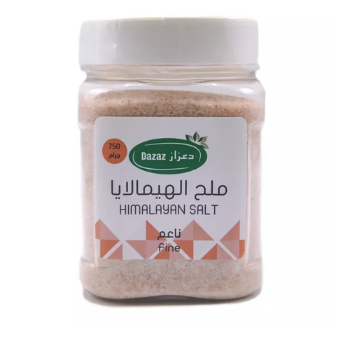 ملح الهيمالايا ناعم دعزاز 750 جم 12x حبة