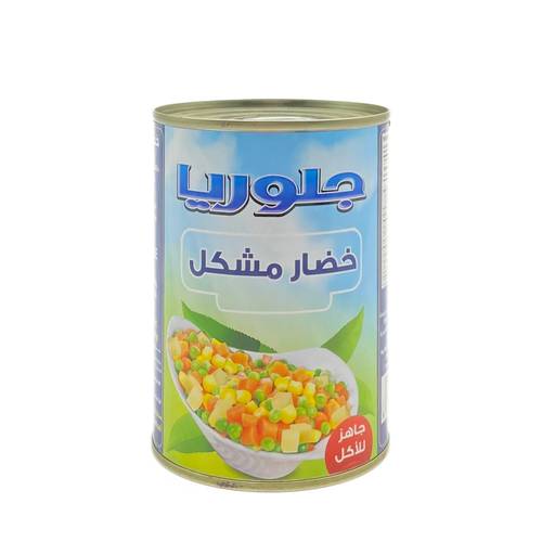 Gloria Mixed Vegetable 400g x 24 Pieces