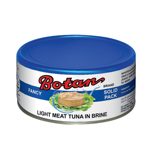Botan Light Tuna In Brine 185g x 24 Pieces
