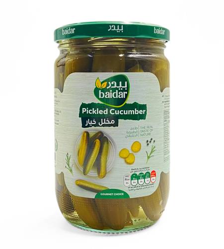 Baidar Cucumber Pickle 660g x 12 Pieces