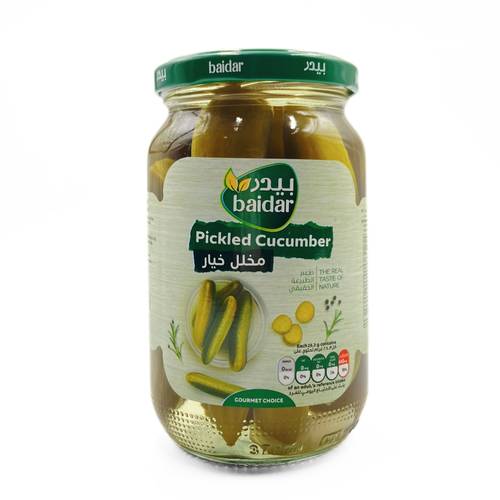 Baidar Cucumber Pickle 370g x 12 Pieces