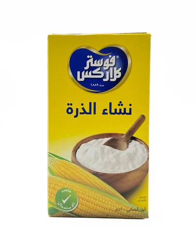 نشاء الذرة فوستر كلاركس 200 جم 4x ربطة 12x حبة 