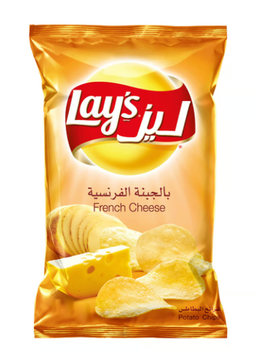شرائح بطاطس بالجبنة الفرنسية ليز 155 جم 20x كيس