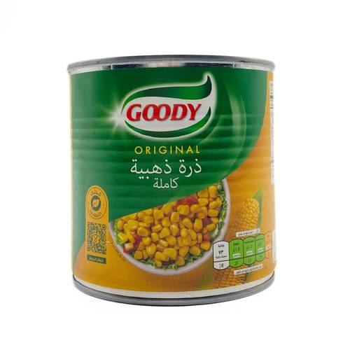 Goody Whole Kernel Golden Corn 340g x 24 Pieces