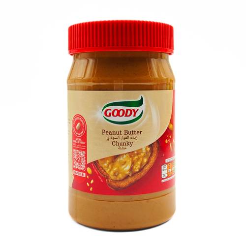 Goody Peanut Butter Chunky 510g x 12 Pieces