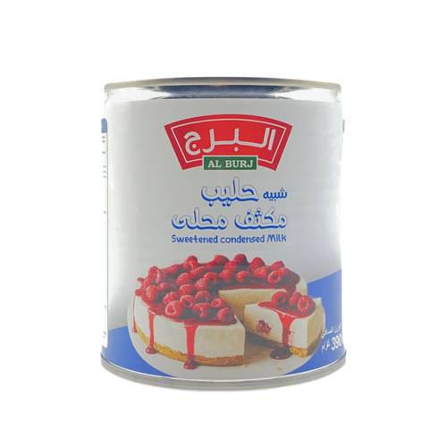 شبيه حليب مكثف محلى البرج 390 جم 24x حبة