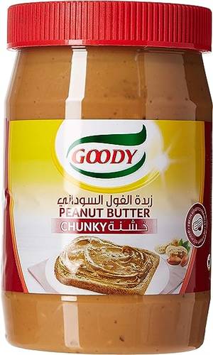 Goody Peanut Butter Chunky 1kg x 12 Pieces