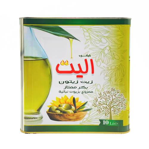 زيت زيتون اكوا اليت 10 لتر
