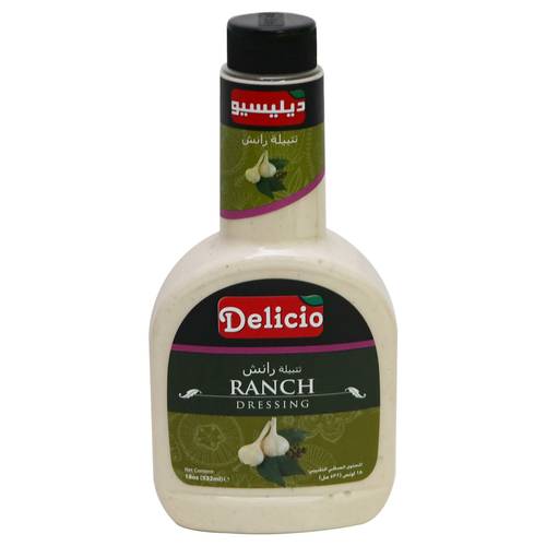 Delicio Ranch Dressing 532ml x 12 Pieces