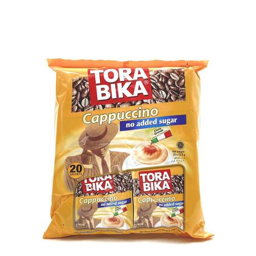 ToraBika Coffee Cappuccino no add sugar 12.5g x 12 Bag x 20 Sachets