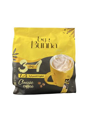 Baunna 3in1 Classic Coffee 20g x 6 Bags x 30 Sachets