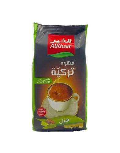 AlKhair Turkish Coffee with Cardamom 100g x 24 Pieces