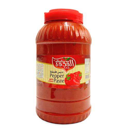 AlKadour Sweet Peppr Paste 4kg x 4 Pieces