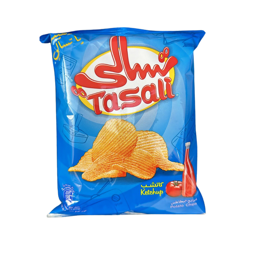 بطاطس بالكاتشب تسالي 12 جم 6x اكياس 21x حبة