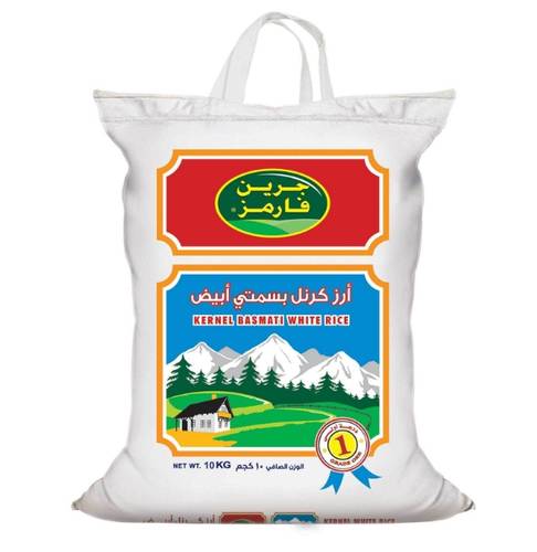 أرز كرنل بسمتي ابيض جرين فارمز 10 ك 4x اكياس