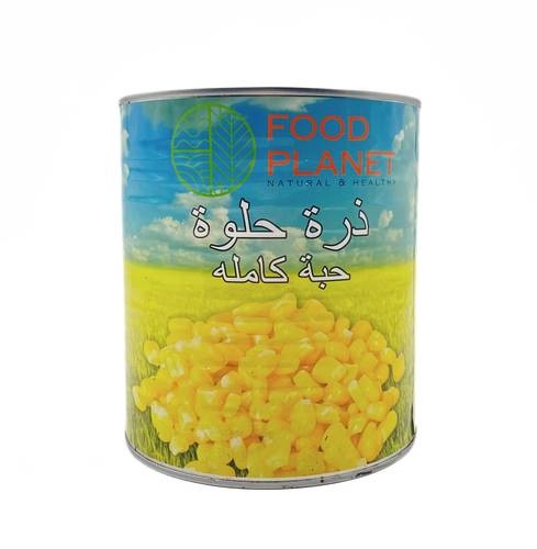 ذرة حلوة حبة كاملة فود بلانيت 3 ك 6x حبات