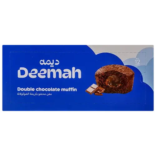 مافن الشوكولاتة ديمه 27 جم 12x بكت 12x حبة