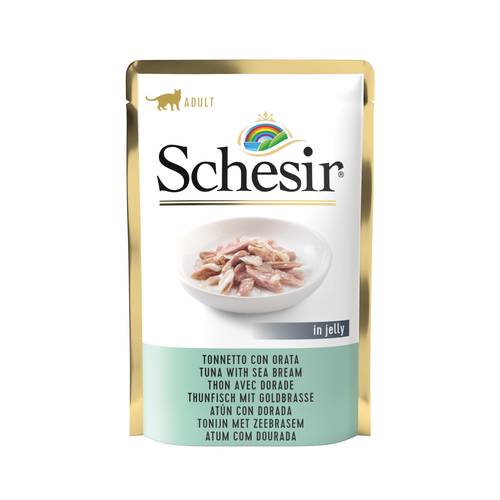 مغلف schesir التونا مع سمك الدنيس 85 g
