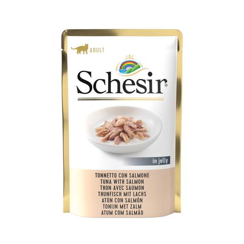 مغلف schesir التونا مع السلمون 85 غرام