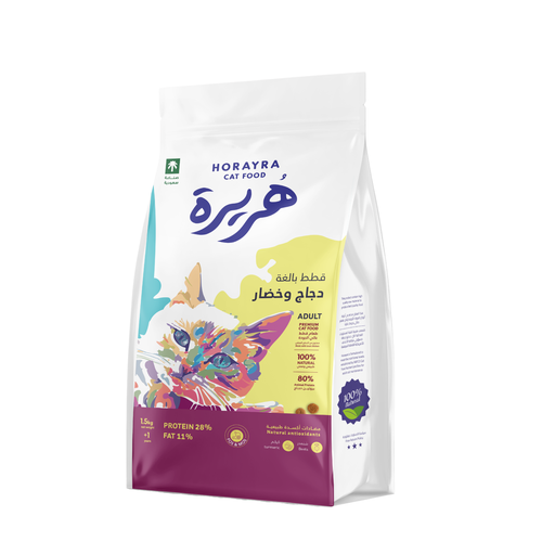 دراي فود هريرة القطط البالغة 