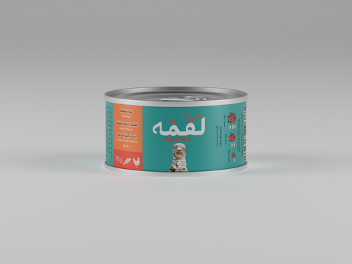 لقمة دجاج مع التونة مرق 85 غ