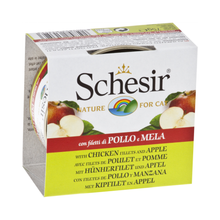 معلبات schesir الدجاج مع التفاح 75غ