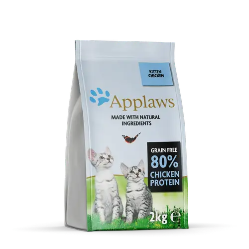 دراي فود applaws للقطط الصغيره دجاج 