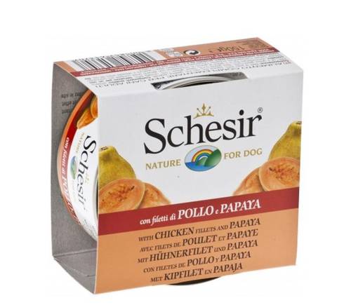 معلبات schesir التونة مع البابايا 75غ