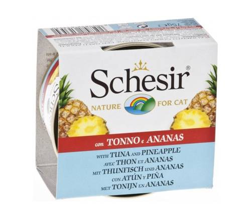 معلبات schesir تونه مع الاناناس 75غ