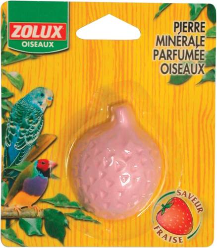 حجر معادن zolux للطيور (فراولة)