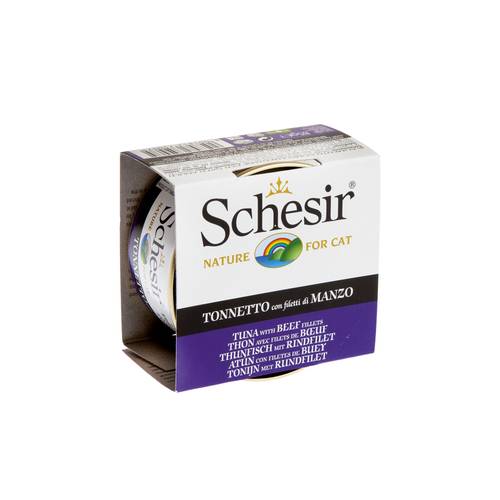 معلبات schesir التونه مع فيليه اللحم 85غ