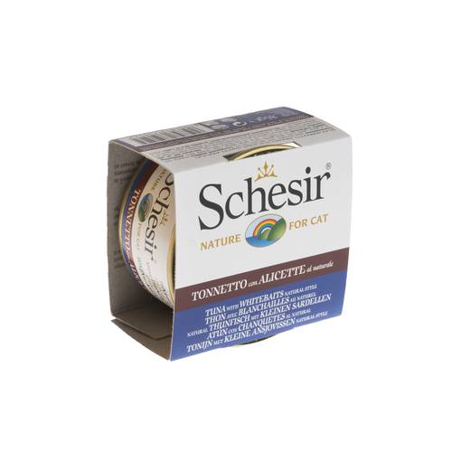 معلبات schesir تونة مع سمك البلم 85 g
