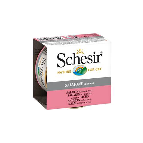 معلبات schesir سمك السالمون 