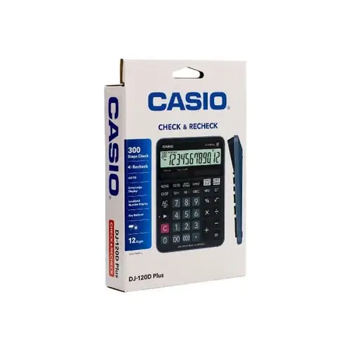 اله حاسبه كاسيو DJ-120D PLUS