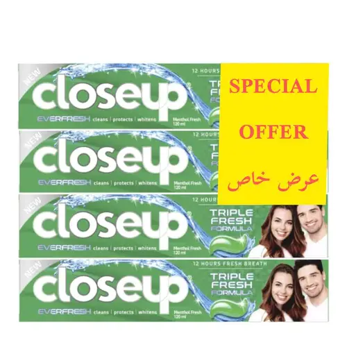 معجون أسنان 75مل كلوس اب أخضر (عرض خاص)