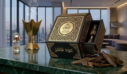 طقم إهداء عود فاخر 175 جم 
