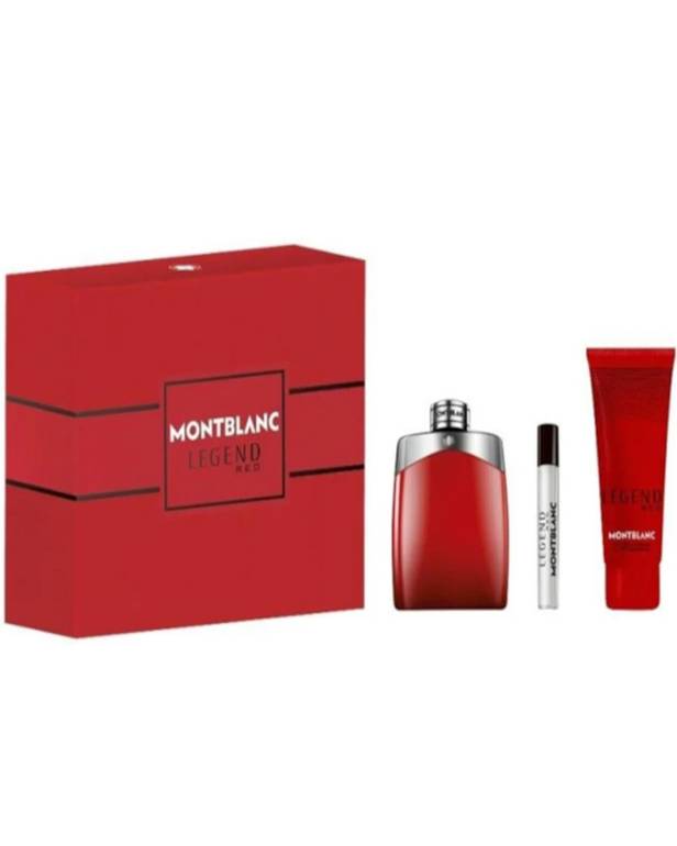طقم ليجيند ريد 3 قطع أو دو برفيوم 100 مل + عطر 7.5 مل + جل استحمام 100 مل