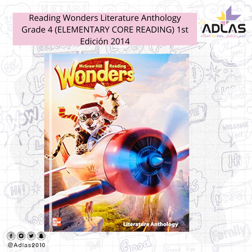 Reading Wonders Literature Anthology Grade 4 (ELEMENTARY CORE READING) 1st Edición 2014