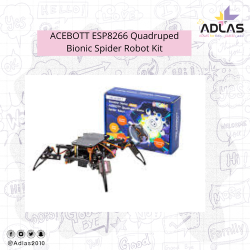 ACEBOTT ESP8266 Quadruped Bionic Spider Robot Kit
