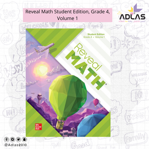 Reveal Math Student Edition, Grade 4, Volume 1